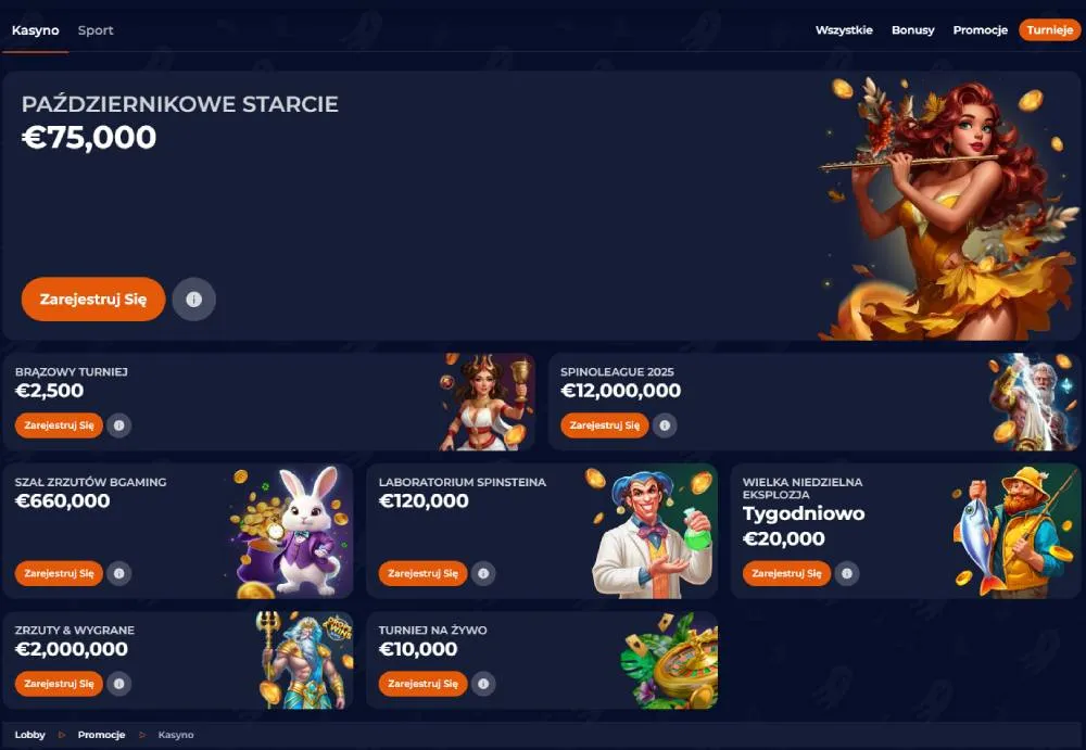 Bonusy, promocje i biblioteka gier